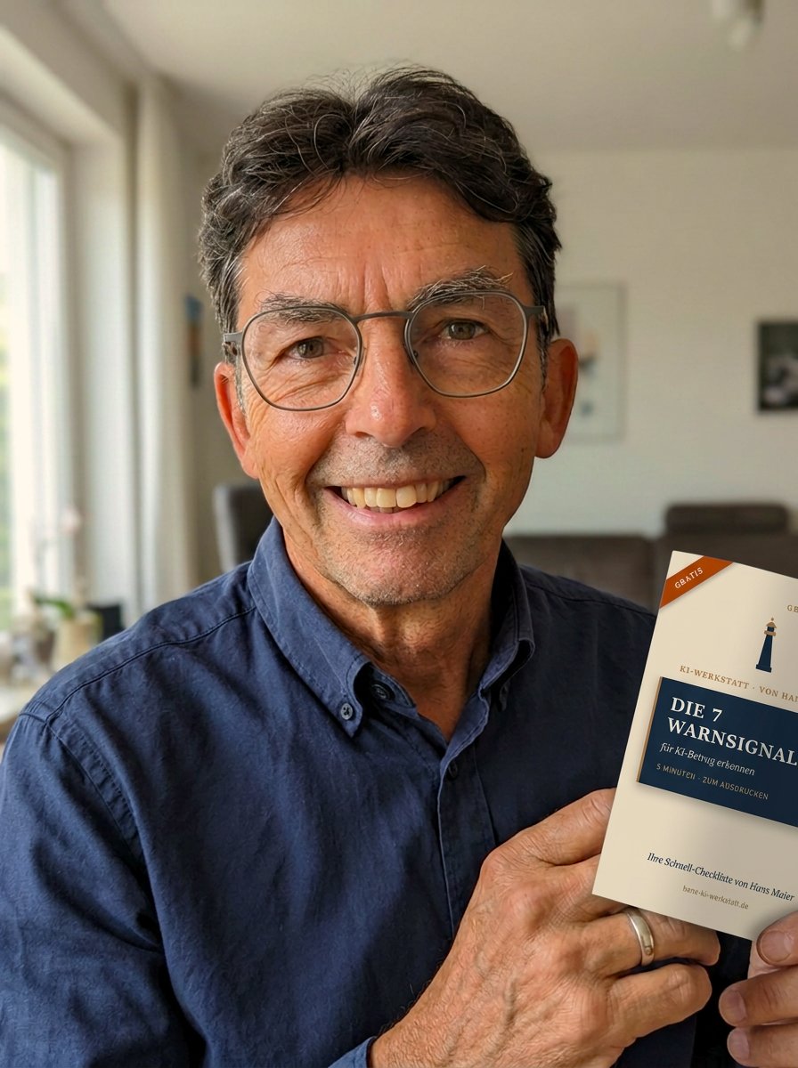 Hans Maier, Gründer der Hans-KI-Werkstatt
