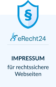 eRecht24 Siegel: Impressum für rechtssichere Webseiten